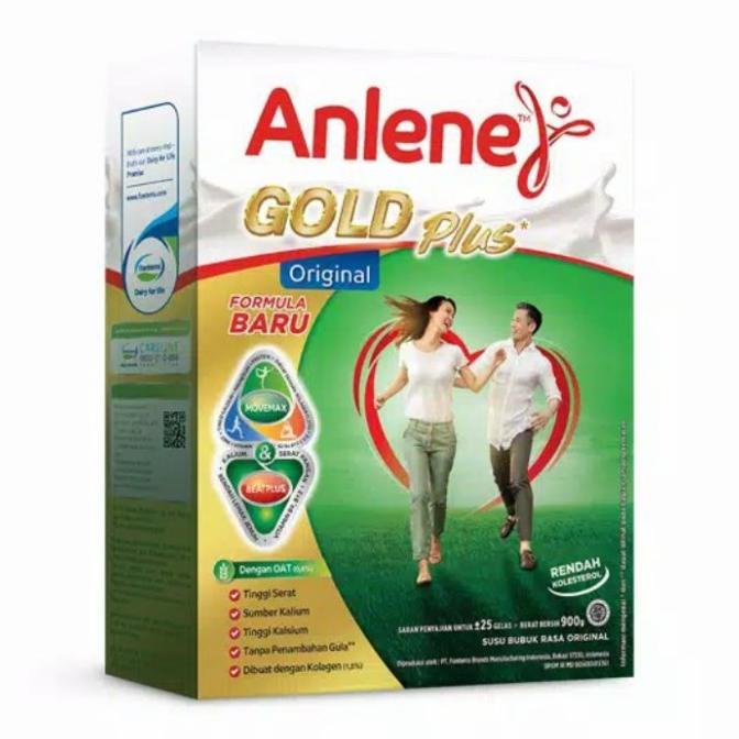 

[ COD ] Anlene gold plus 900 gr susu bubuk formula dewasa kesehatan tulang