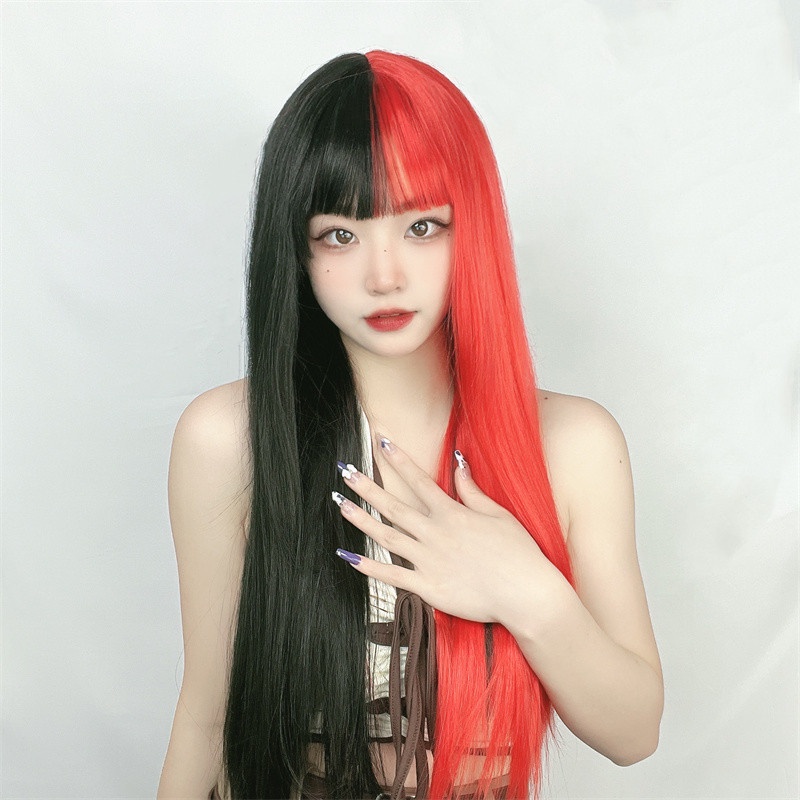 WIG COSPLAY ALODIA BLACKRED (VH)