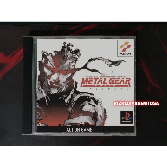 Jual Kaset Cd Ps Metal Gear Solid Disc Shopee Indonesia