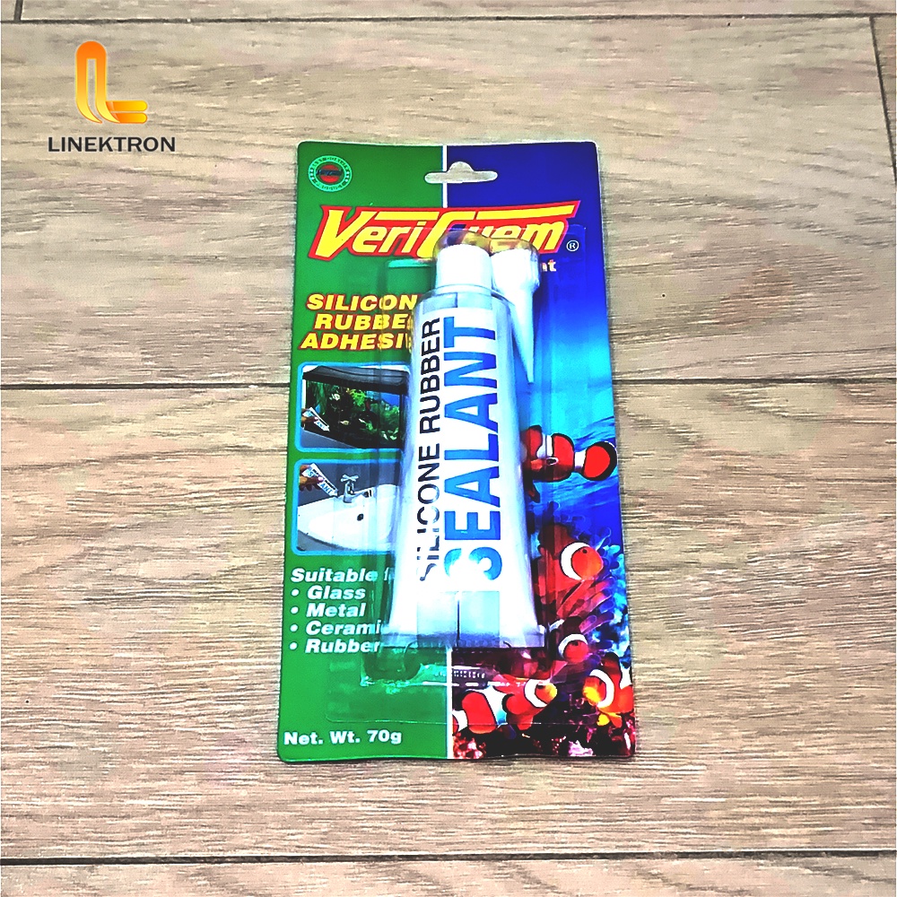 

LEM SILICONE / LEM KACA ODOL BESAR 70 GRAM