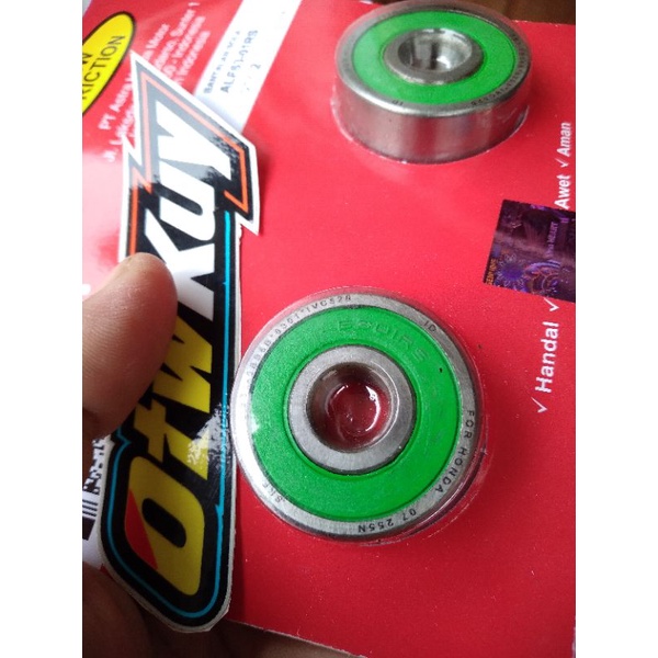 LAHER BEARING RODA DEPAN 1 SET SATRIA FU TIGER GL PRO MEGAPRO CB