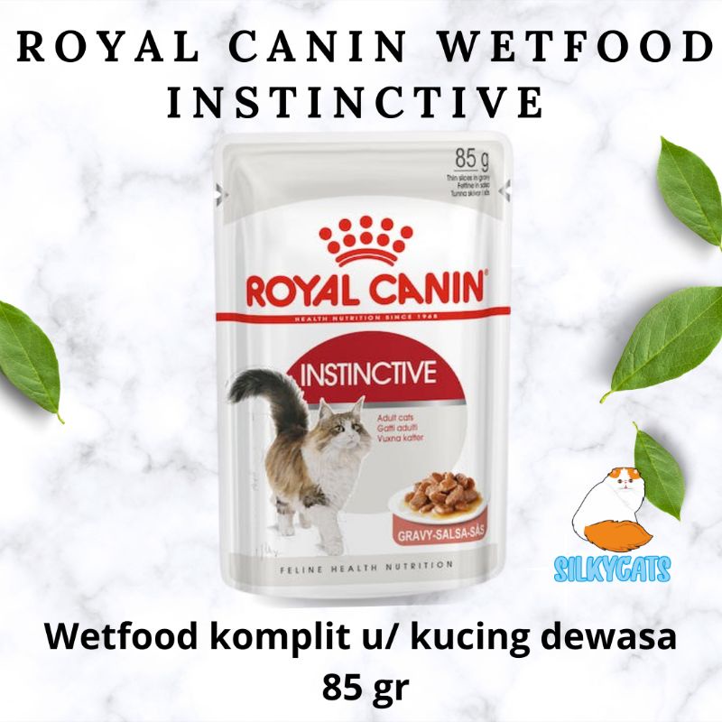 Royal canin instinctive wetfood. makanan basah lengkap untuk kucing dewasa