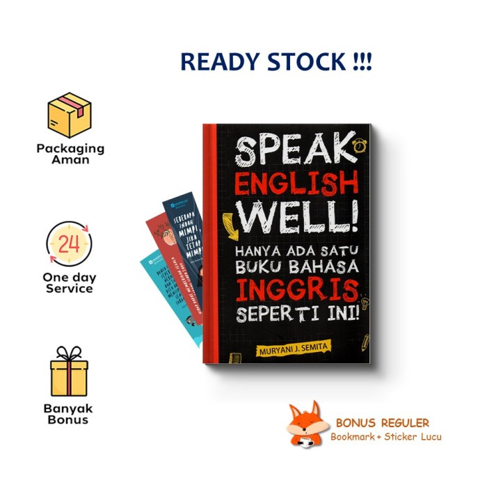 

✨COD✨ Speak English Well!: Hanya Ada Satu Buku Bahasa Inggris - Pusat Kajian