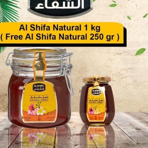 

Diskon✔️Paket Madu Al Shifa Alshifa 1kg Free 250gr Import Arab|KD6