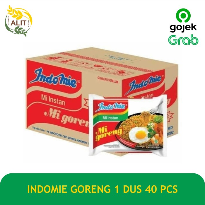 

TERLARIS Indomie Goreng 1 dus 40 pcs