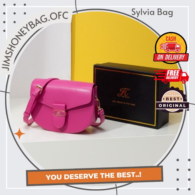 TAS SELEMPANG BAHU SLING BAG KULIT WANITA CEWEK MINI SIMPLE BRANDED CASUAL POLOS ANTI AIR JALAN IMPO
