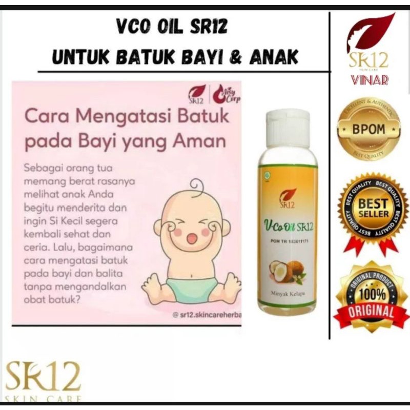 Vco Sr12 Obat Batuk Pilek Flu Demam Herbal Bayi Ampuh Bpom