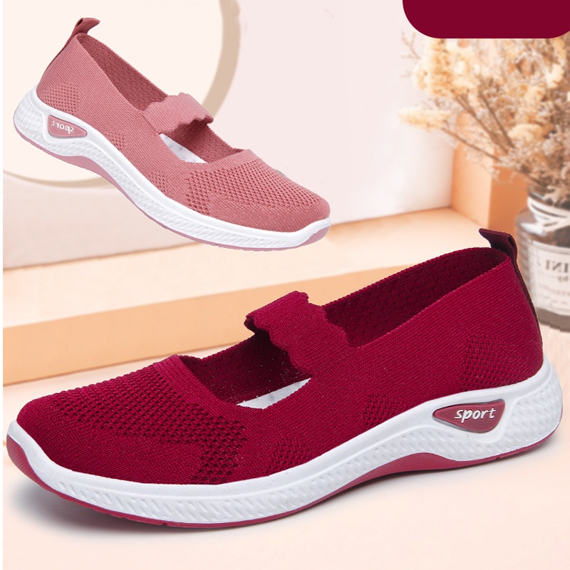 Sepatu Slip on Wanita Import Flat Shoes Wanita Terbaru - HN-68
