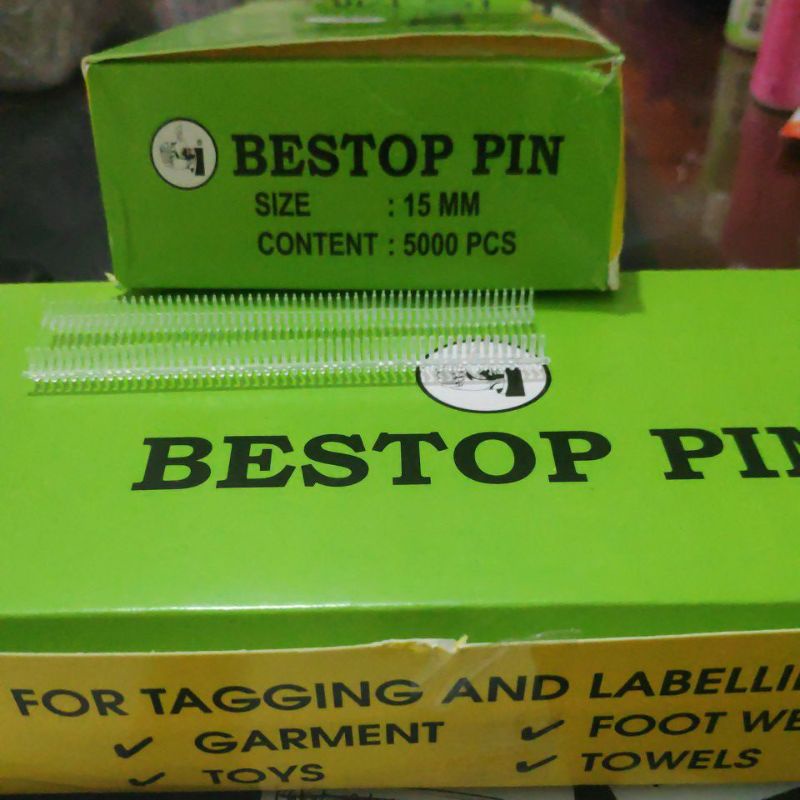 

Bestop pin isian tag pin 15mm