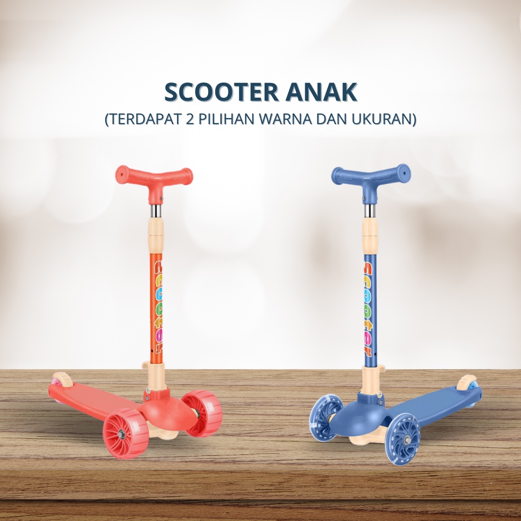 KID SCOOTER ANAK SKUTER ANAK SEKUTER ANAK SEPEDA ANAK SCOOTER OTOPED ANAK KICKBOARD KIDDAILY