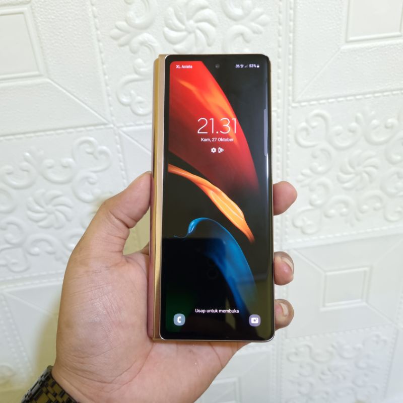 SAMSUNG Z FOLD 2 RAM 8/256 RESMI SEIN HANDPHONE HP SCOND BEKAS MURAH TERMURAH