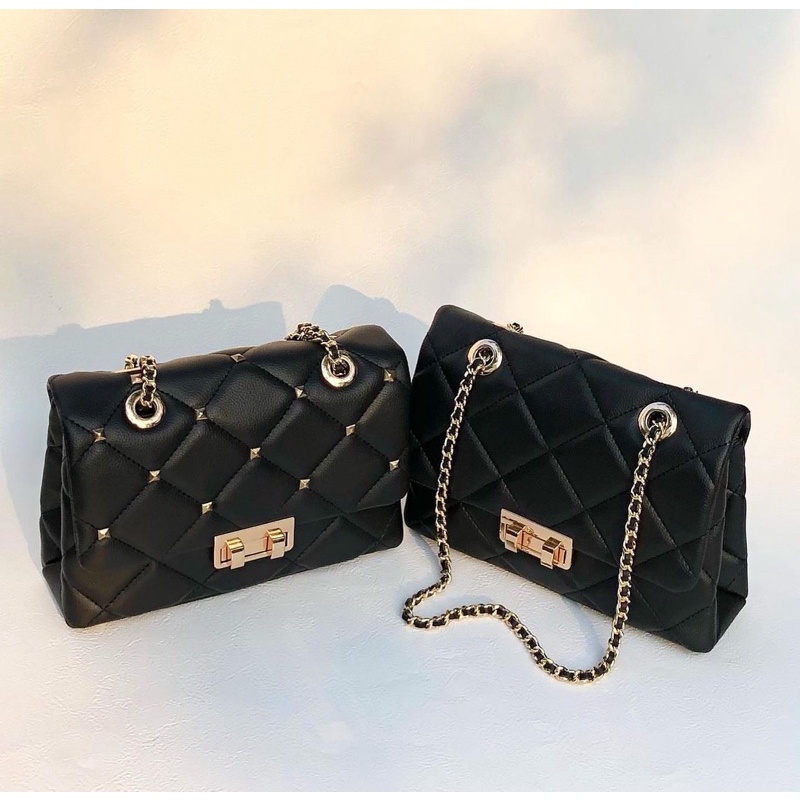 Giselle Bag BLACK STUDS by kian.id