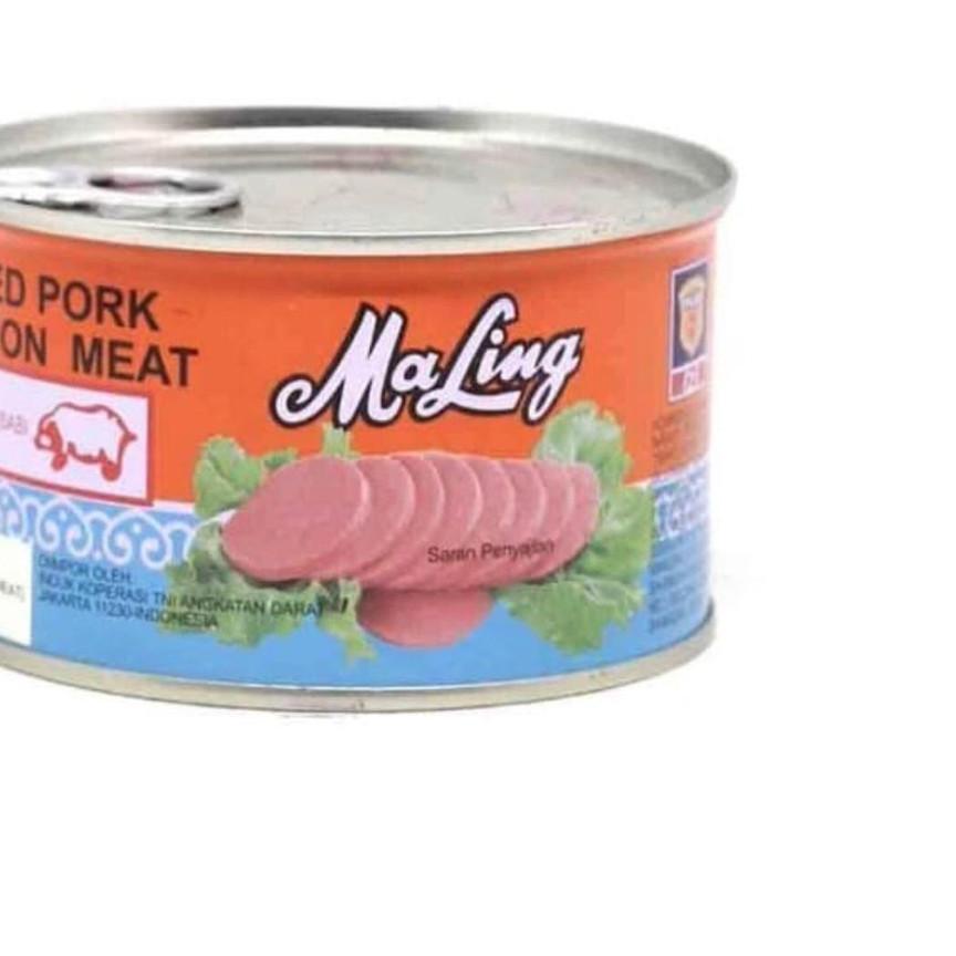 

READY ✅Daging MaLing TTS / Ma Ling PORK LUNCHEON MEAT 397 GR (kaleng besar)|SQ8