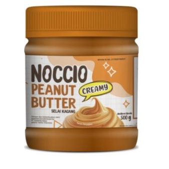 Noccio Peanut Butter 500gr - Peanut Gosend Grab