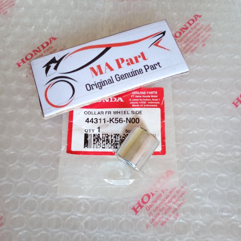 COLLAR BOSH BOSS BOS BUSHING TROMOL RODA DEPAN SONIC 150 SONIC150 R ORIGINAL 44311K56N00