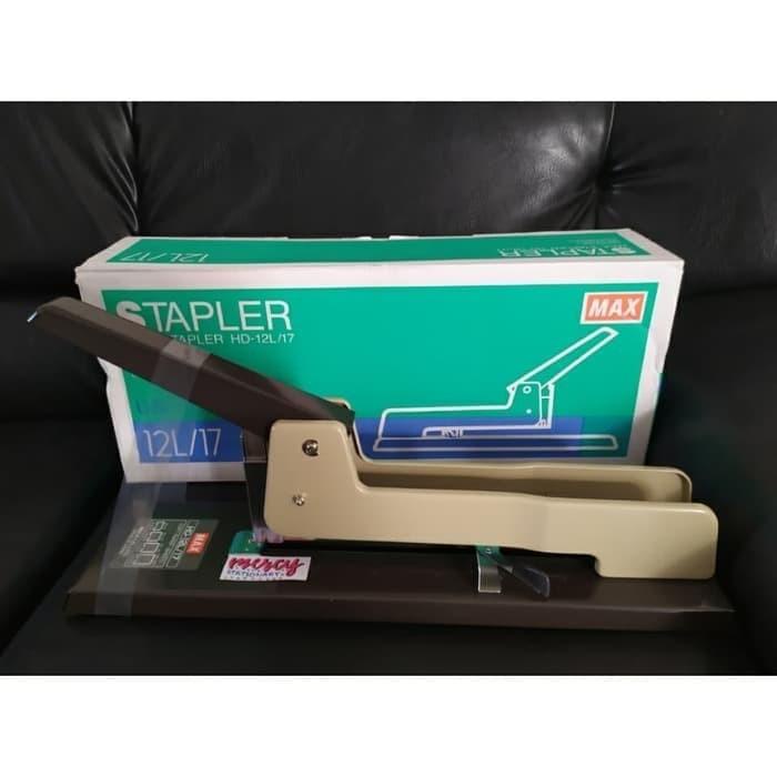 

Max Staples HD-12L/17 Heavy Duty Stapler Besar Hekter Jilid