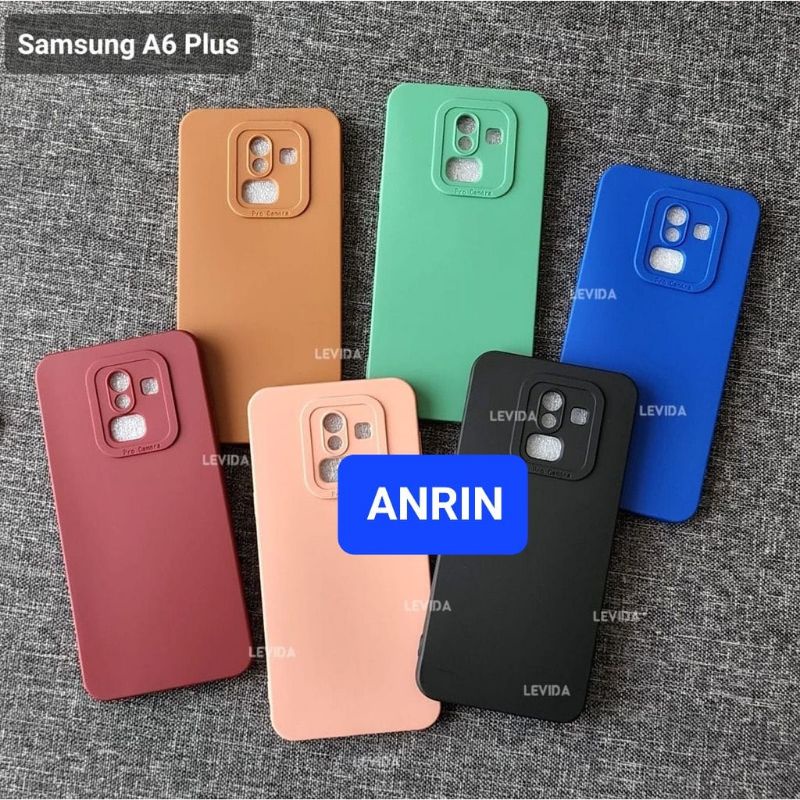 SAMSUNG J8 A6 PLUS CASE PRO CAMERA MACARON CASING SOFTCASE SILIKON