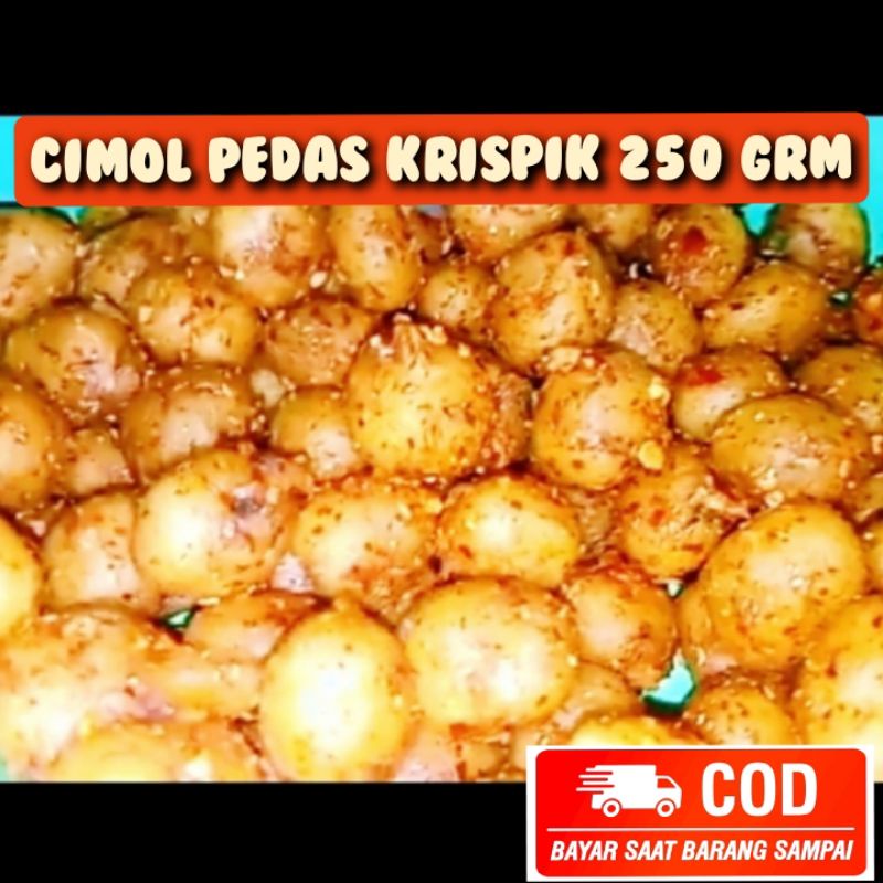 

Cimol Pedas Daun Jeruk 250grm {COD} Bikin Nagih Banget