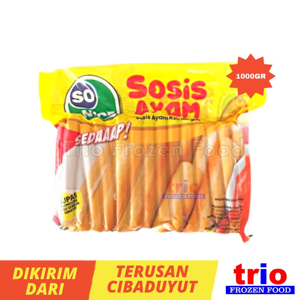 

So Nice Chicken Sausage 1000gr