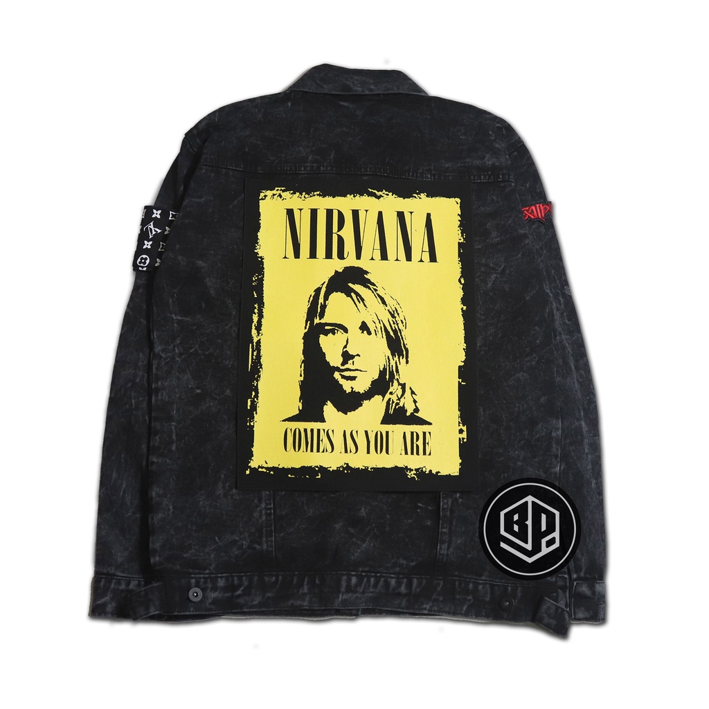 PATCH SABLON PUNGGU NIRVANA COMES AS YOU ARE