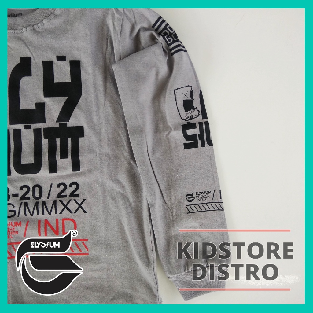 Kaos Anak Laki Laki Lengan Panjang Longsleeve Distro Branded Terbaru