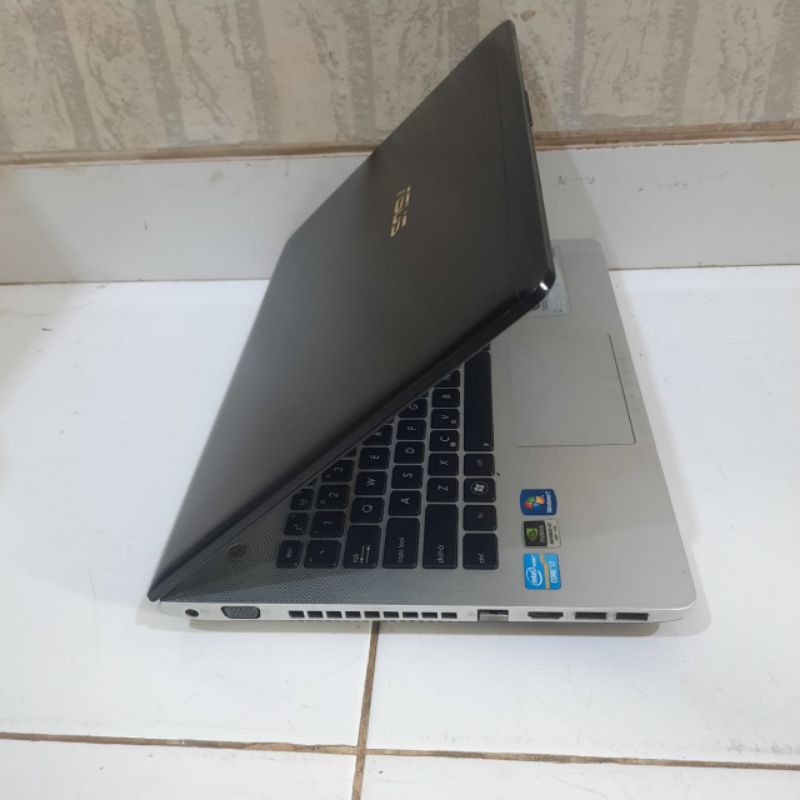 Laptop Asus N46VM Core i7 - 3610QM Ram 4/1TB Nvdia Geforce 630M 2GB Layar 14inch Gaming editing