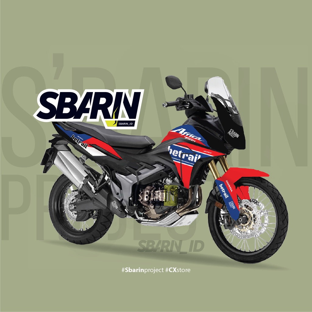 Decal Honda CS1 - Betrail I Sbarin Project