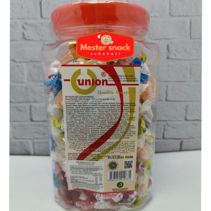 Permen Union Toples