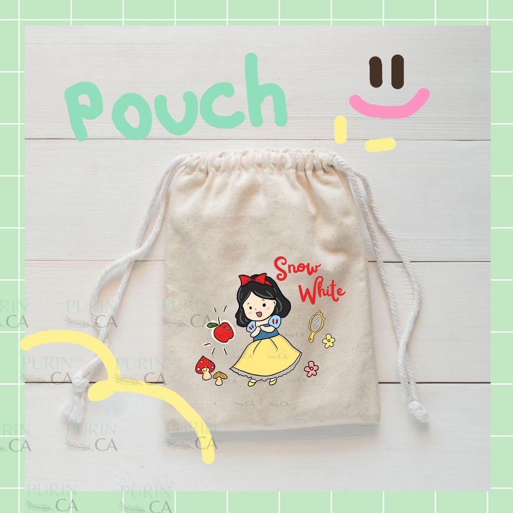 Pouch Serut Princess and Disney Belacu