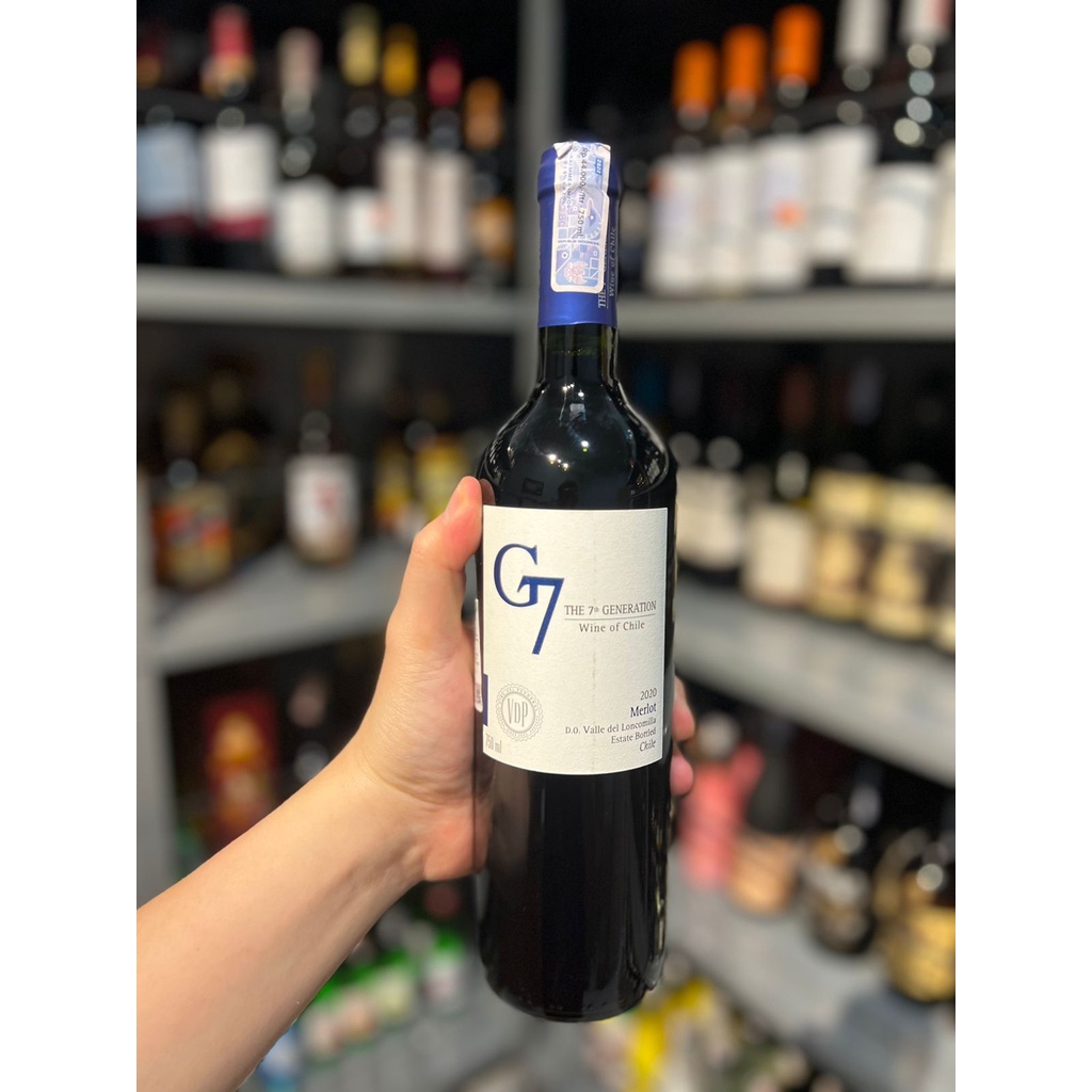 RED WINE G7 MERLOT 750ML