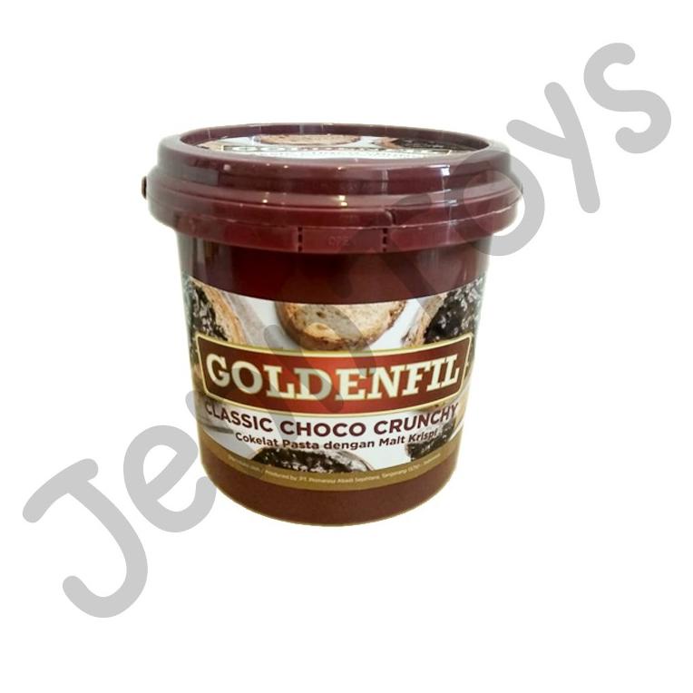 

✲Ready↔ KMJQR JennToys - (PROMO) GOLDENFIL Selai CRUNCHY | CHOCO | HAZELNUT | DARK CHOCO | TIRAMISU | GREEN TEA V85 Terkini