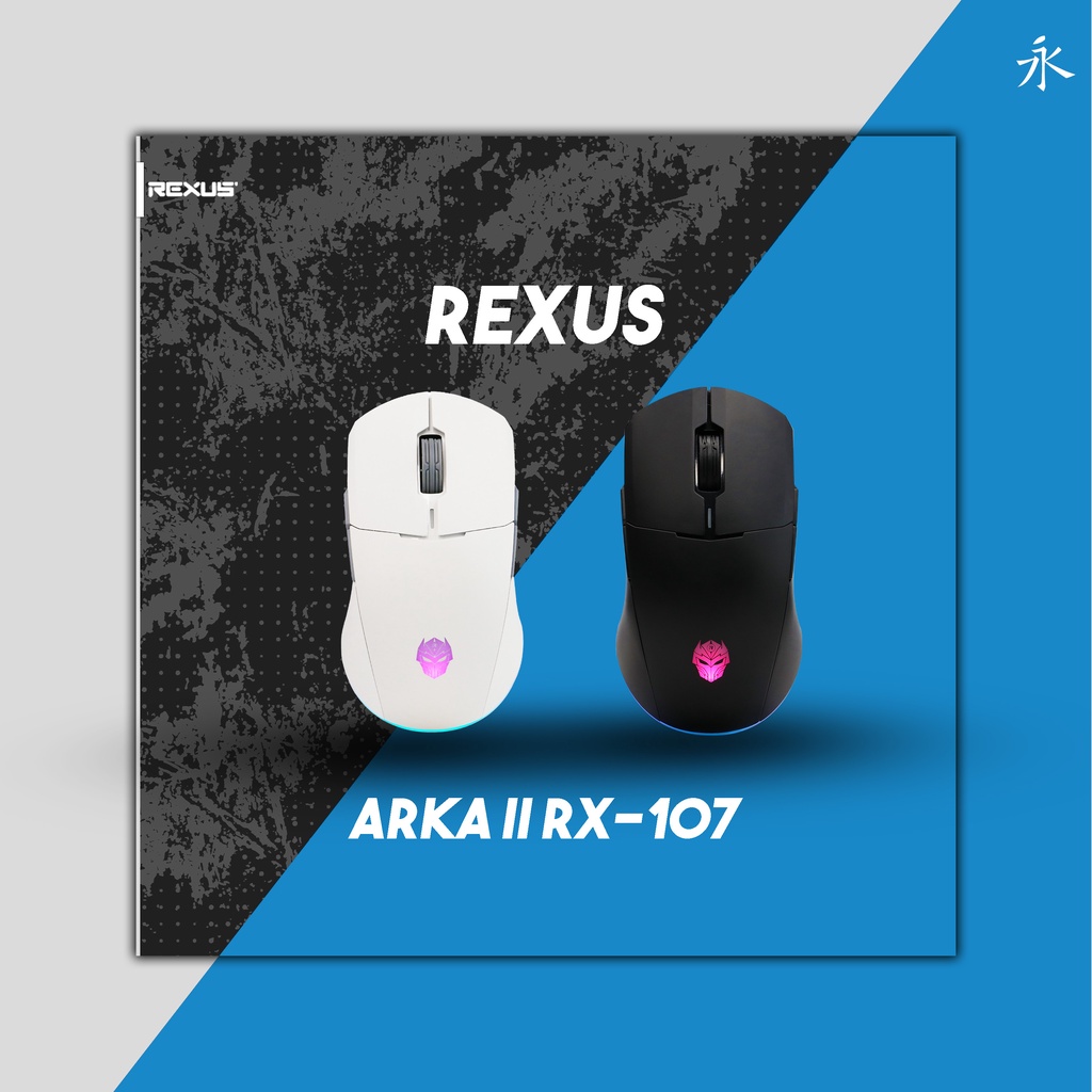 Jual Mouse Rexus Wireless Gaming Arka Ii Rx Dual Connection Shopee Indonesia