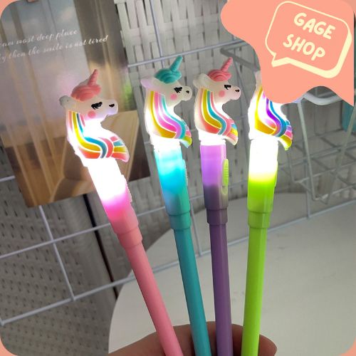 

PULPEN UNICORN DENGAN LED (4/8/12 PCS) LAMPU BOLPEN PENA PEN TINTA HITAM UNTUK KEPERLUAN ANAK SEKOLAH FANCY LUCU ATK
