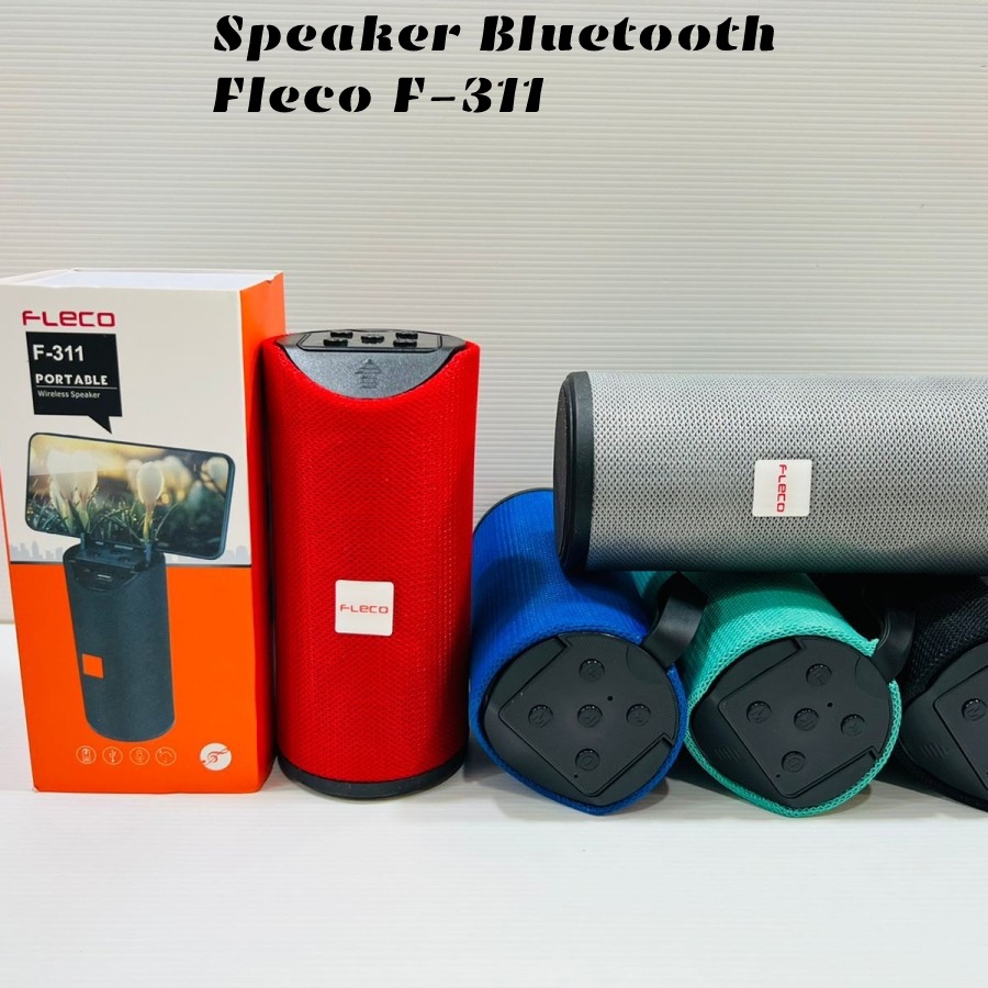 TERBARU!! SPEAKER WIRELESS BLUETOOTH PORTABLE FLECO F-311