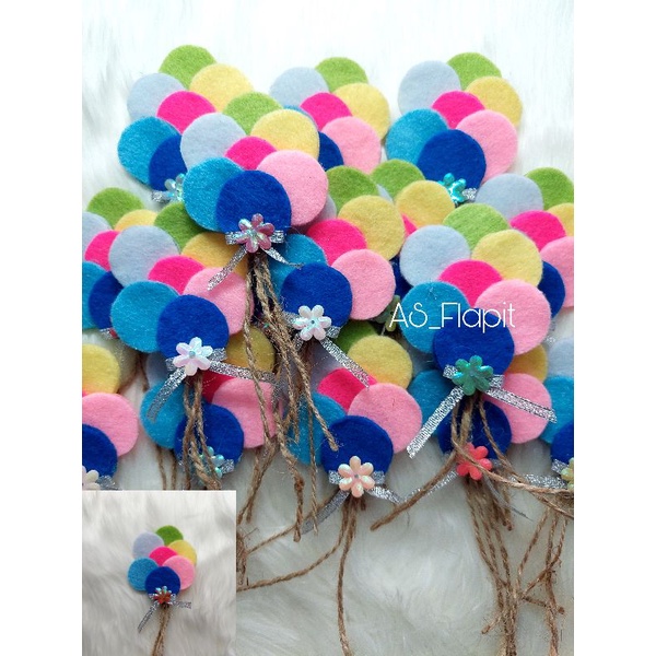 

flanel balon @1500/pcs