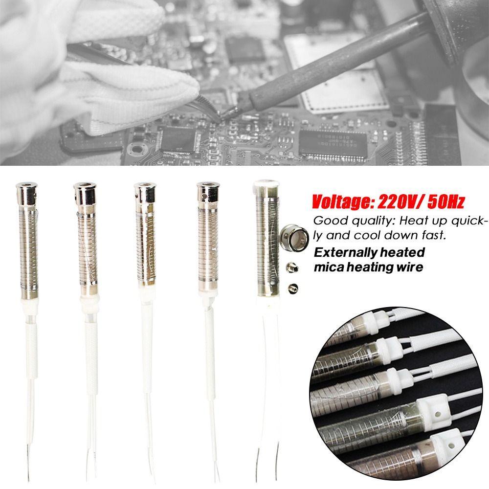 Top Soldering Iron Core Alat Las Aksesori Pengerjaan Logam Panas Eksternal Tahan Lama