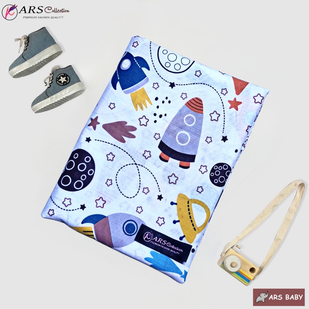 Gendongan Bayi Ring Sling Motif Lucu Ring Tanpa Celah Bahan Katun CVCju