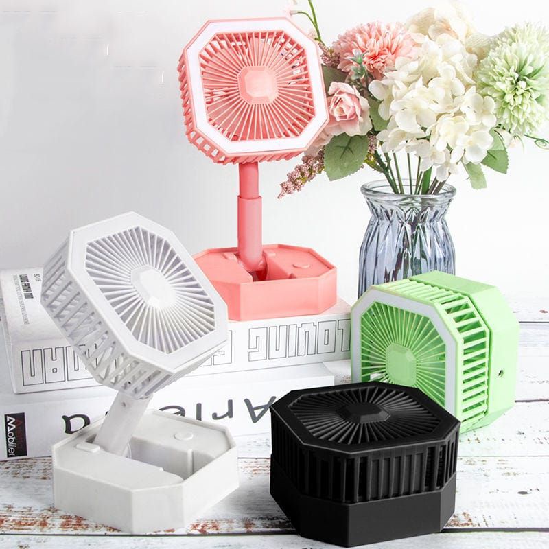 OKSTORE88 KIPAS LIPAT LAMPU LED KIPAS ANGIN LIPAT KIPAS MEJA KIPAS LAMPU TIDUR