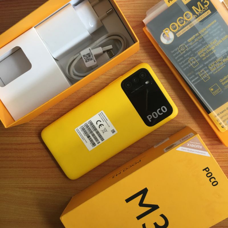 POCO M3 SECOND MULUS LENGKAP 6/128 & 4/64 BEKAS TERMURAH