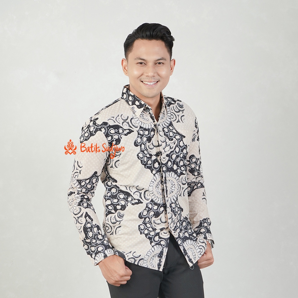 Kemeja Batik Pesta Lengan Panjang Regular 1119