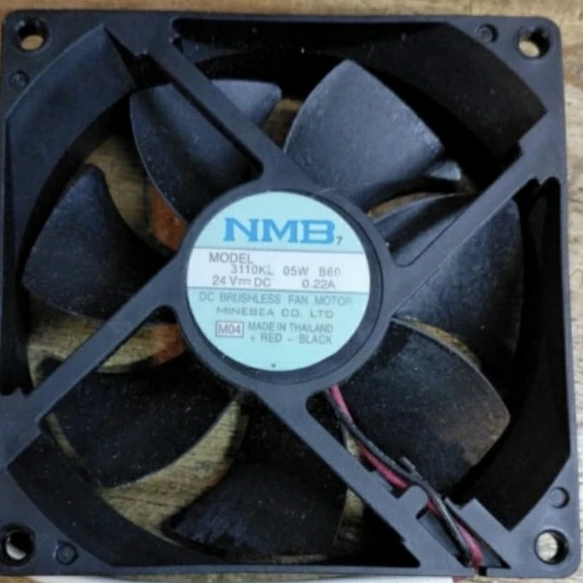 Kipas NMB-MAT 3110KL-05W-B60 24V 0.22A 8CM 8 cm mute frequency 0.23a