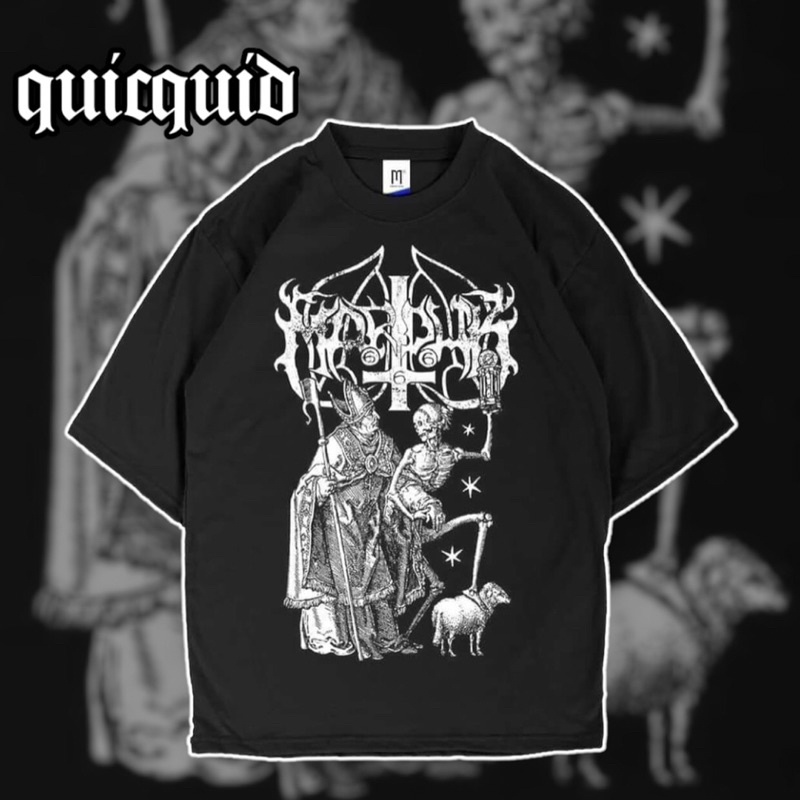 Kaos Band Black Metal MARDUK - 666 | Kaos Pria | Kaos Wanita | T-shirt Merchcons