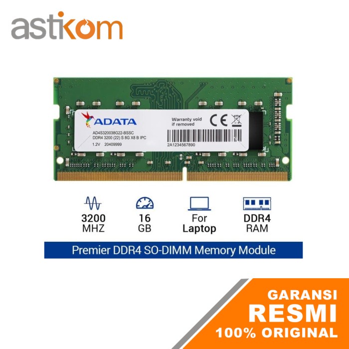 RAM Notebook Adata DDR4 16GB 3200
