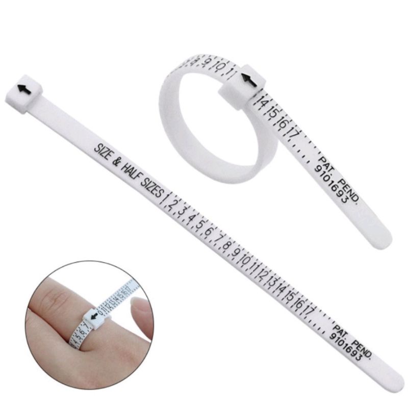 Avere | Alat Pengukur Jari Cincin - Perhiasan Wedding Ring Engagement Tunangan Wanita Pria Satuan Gr