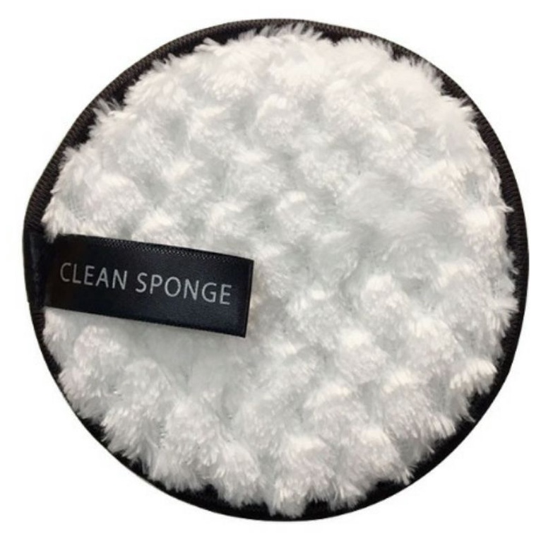 MICROFIBER CLEANSING PUFF / SPONGE pembersih wajah TANPA BAHAN KIMIA