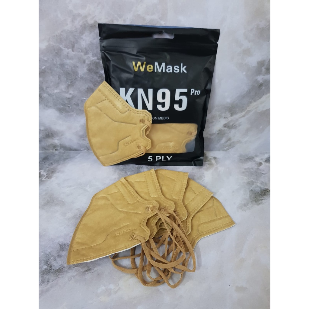 Masker KN95 PRO 5ply FACE MASK KN 95 PRO Model KOREA AER KF94 PRO isi 10pc [ WE MASK ]