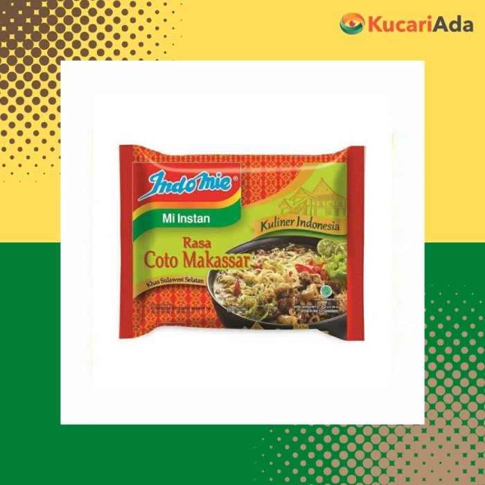 

TERLARIS Indomie Coto Makassar Mie Instant