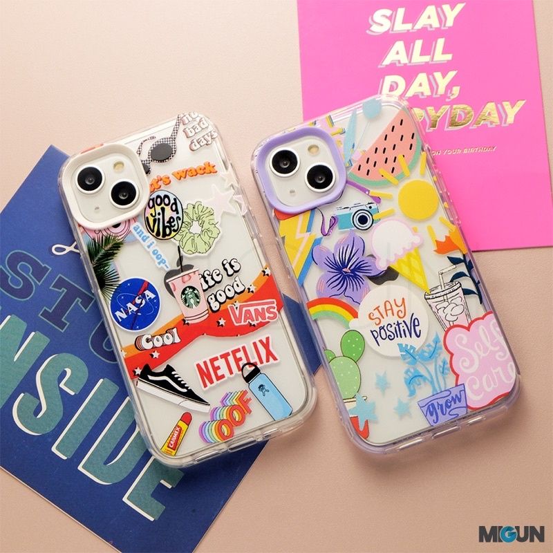 New! (2) FYP Vibes Case - 2 in 1 Softcase for IPhone 7 8 SE2020 X XR XSMAX 11 11PRO 11PROMAX 12 13 MINI PRO PROMAX 14 14 PLUS 14PRO 14PROMAX