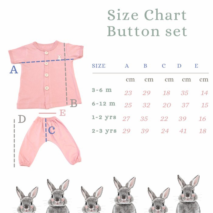 CARROL BABY BUTTON SET CLASSIC N UNICORN SERIES SETELAN BAJU PENDEK CELANA PANJANG KANCING 3 BULAN - 3 TAHUN