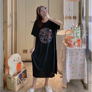 Daster Import Super Jumbo Dress Korea Jumbo Set Kekinian